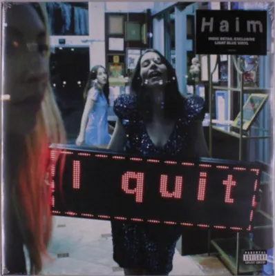 Produktbild von Haim - I Quit (45 RPM) (Light Blue Translucent Coloured) (2 LP)