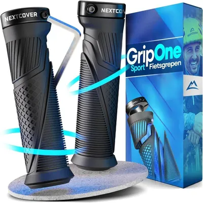 Immagine prodotto di Manopole ergonomiche per bicicletta - Impugnature per manubrio - Comfort grip - Universali per bici e MTB