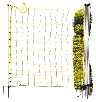 Produktbild von horizont Geflügelnetz | 105 cm hoch | 50 m lang | Doppelspitze | elektrifizierbar