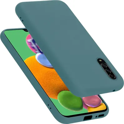 Produktbild von Cadorabo Schutzhülle für Samsung Galaxy A90 5G Hülle in Grün Handyhülle Case Cover TPU Etui