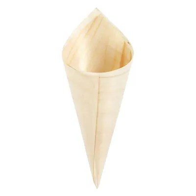 Immagine prodotto di 12 coni di legno per la decorazione 12,7 cm - Ø 5 cm
