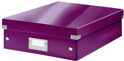 Obrázek produktu pro LEITZ Organisationsbox Click & Store WOW, groá, fialová