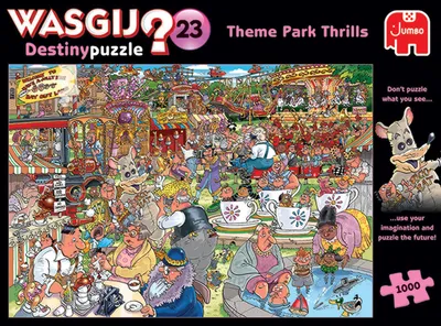 Produktbild von Wasgij Destiny 23 - Theme Park Thrills! - 1000 Teile NEU, 1000 Stück(e), Comics, 12 Jahr(e)