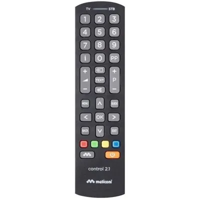 Produktbild von Meliconi Control 2.1 Fernbedienung IR Wireless STB, TV Drucktasten