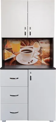 Produktbild von Küchenbuffet 3 Schubladen Blanca Bistro
