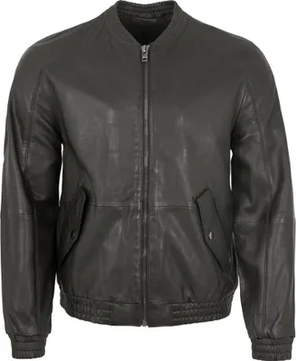 Produktbild von 2.0 by Mauritius - Herren Lederjacke Blosuon Lammnappa schwarz : L