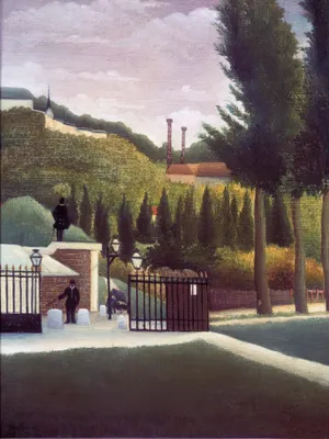 Produktbild von Henri Rousseau Kunstdruck Bild - Das Zollhaus, 1890 (80 x 60 cm)