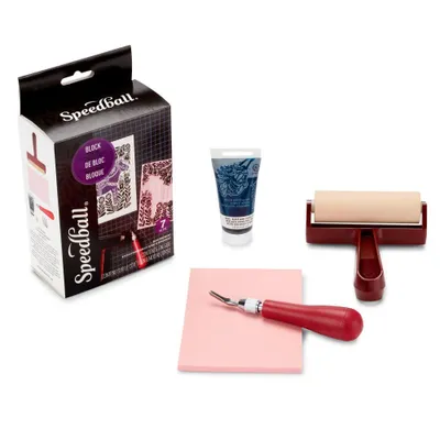 Produktbild von Speedball-Starter-Set für wasserlöslichen Blockdruck