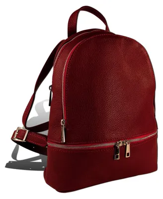 Produktbild von Toscanto Tasche dunkelrot Leder Cityrucksack D2OTT612RD