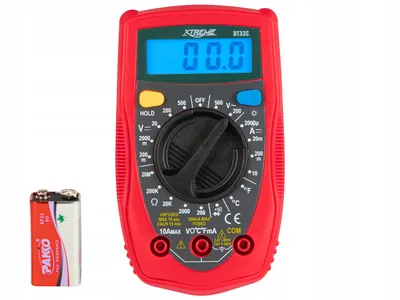 Produktbild von Professionelle Multimeter Strommesser Spannung Elektrische Lcd Batterie 9V