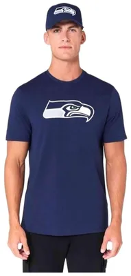 Produktbild von New Era Herren T-Shirt NFL Seattle Seahawks Logo navy S