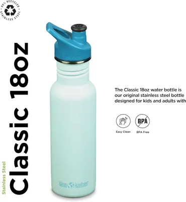 Zdjęcie produktu dla Klean Kanteen® Classic Narrow (Sport Cap) - odcień niebieski 532 ml