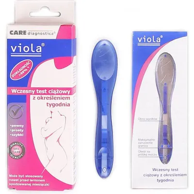 Immagine prodotto di Test di gravidanza Viola con indicazione della settimana di gravidanza
