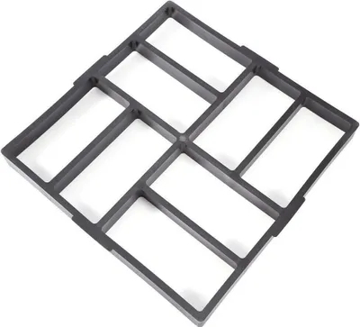 Produktbild von DIY forma do kostki brukowej forma szalunkowa chodnik ogród forma odlewnicza kostka brukowa betonowa, 40cm x 40cm x 5cm