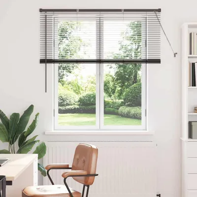Immagine prodotto di Tendaggi a veneziana Nero 130 x 125 cm Alluminio