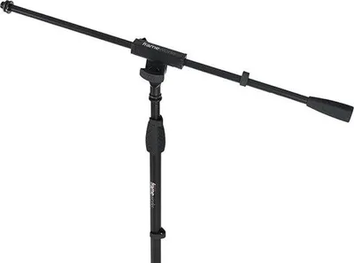Image de Bras de micro professionnel, réglable, 223 cm, noir