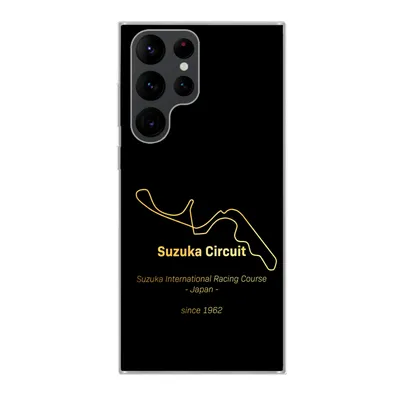 Produktbild von MuchoWow® Handyhülle Schutzhülle Hülle für Samsung Galaxy S22 Ultra Suzuka - F1 - Rennstrecke Silikon Softcase Handy Hülle - Abbildung