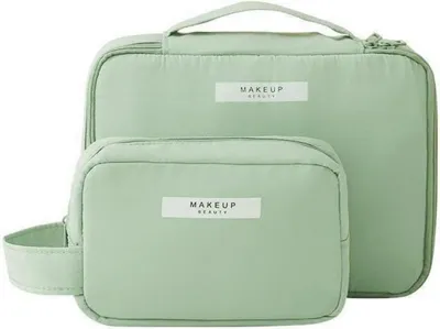 Produktbild von Kosmetiktasche Set, wasserdicht, Make-up Organizer, 2-teilig