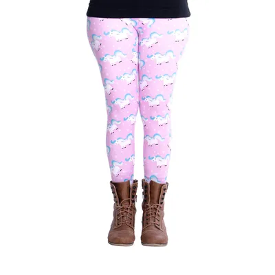 Produktbild von cosey - Unicorn Line Leggings (Einheitsgröße) - Design Pink Unicorn