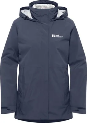 Produktbild von Jack Wolfskin Rotwand 3in1 Jacke Grau S Frau Grau S