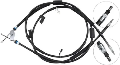 Produktbild von A.B.S. Handbremsseil Seilzug Feststellbremse für FORD Focus II Schrägheck (DA, HCP, DP) Hinten K12825