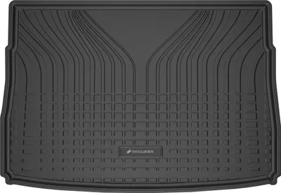 Produktbild von WALSER Premium Kofferraumwanne für VW Golf VIII (CD1) 07/2019-Heute, oberer Ladeboden, 100% passgenaue Kofferraum Schutzmatte -  EU, robuste Antirutschmatte Auto