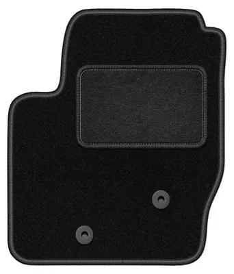 Produktbild von Fahrermatte Velours für Volvo XC90 I 2002-2014 (Suv 7 os.) – 1-tlg, Schwarz, passgenau – Wielganizator LUX