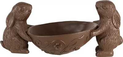 Produktbild von Clayre & Eef Dekorationsfigur Kaninchen 34x15x15 cm Braun Kunststoff
