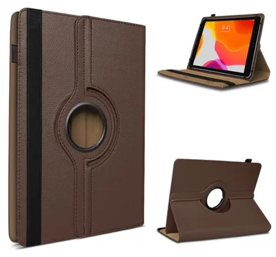 Produktbild von Tablet Hülle für OSCAL Pad 30 Tasche Schutzhülle Case 360 Grad Drehbar 10,1 CoverFarbe 360 Uni:Braun