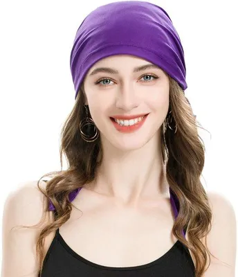 Produktbild von Kleidung für Chemotherapie - 100% Polyester - Beanie - Lichtgewicht - Komfort - Kopfbedeckung