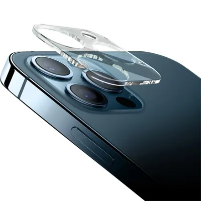 Produktbild von Szkło ochronne obiektywu aparatu HD+ 9H Glass Ultra Camera Lens Armour Protection Glass dla Apple iPhone 12 Pro Max