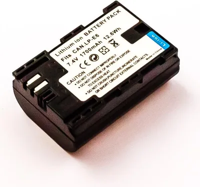 Image de Batterie pour CANON remplace LP-E6N, LP-E6