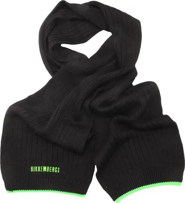 Zdjęcie produktu dla 7205AT BIKKEMBERGS szalik męski czarny