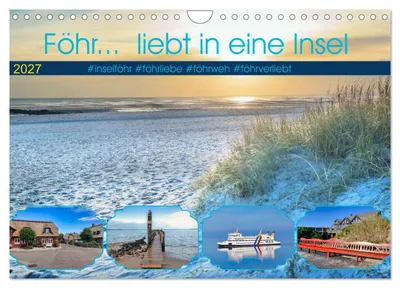 Produktbild von Föhr... liebt in eine Insel (Wandkalender 2027 DIN A4 quer), CALVENDO Monatskalender