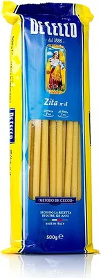 Produktbild von De Cecco Zita Maccaroni 4 (6)mm 24cm lang No.18 - 500g