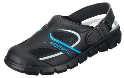 Produktbild von Abeba 7341 Clog schwarz/ blau - 45