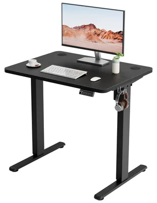 Productafbeelding van Staand Bureau 80x60cm, Elektrisch in Hoogte Verstelbaar Bureau met Geheugenfunctie