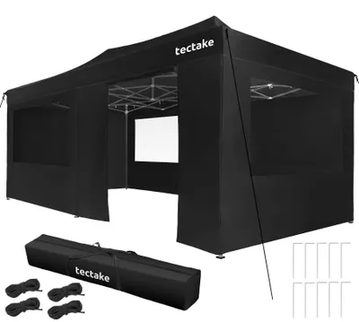 Produktbild von tectake® Aluminium Faltpavillon Viola 6 x 3 m, wasserdicht