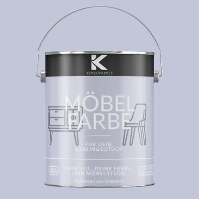 Produktbild von Kenzopaints 2,5Liter Möbelfarbe Möbellack - Wolkenzart aus Bratislava