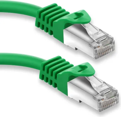 Produktbild von S/CONN RJ45-RJ45, m-m, 10m, 10 m, Cat7, S/FTP (S-STP), RJ-45, RJ-45, Grün
