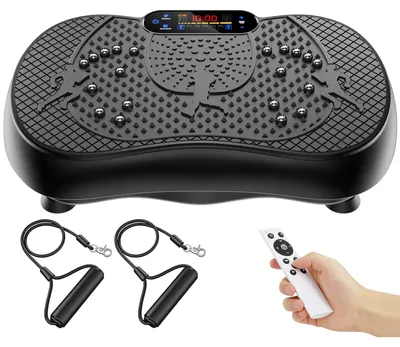 Image de Platine vibrante, 180 vitesses, haut-parleur Bluetooth, écran tactile LCD