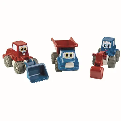 Obrázek produktu pro Recyklujte Happy Trucks, 3 druhy.