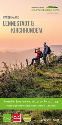 Obrázek produktu pro Turistická mapa Lennestadt & Kirchhundem 1: 25 000