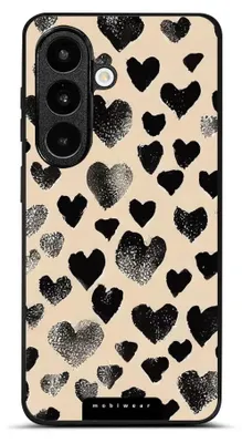 Produktbild von Handyhülle für Galaxy S26, Mobiwear Glossy Case, Beige Liebe