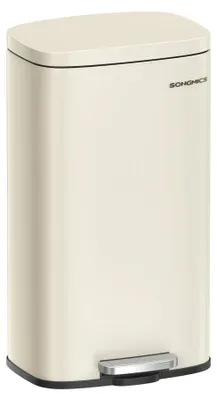 Productafbeelding van Afvalbak voor de keuken, model LTB03A02, 30 liter, staal, beige