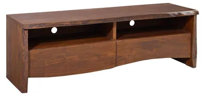 Immagine prodotto di MASSIVMOEBEL24 | mobile TV in legno di Acacia 151x45x50 marrone laccato PURE ACACIA #208