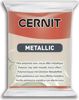 Produktbild von Cernit 6x Metallic 56g, Kupfer - Kupfer CE0870056057C
