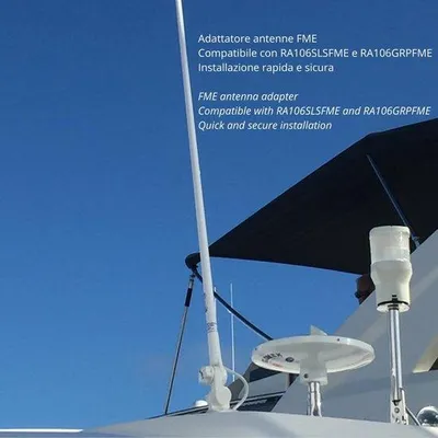 Image de Adaptateur de câble maritime SO239 - Argent - 1 pièce - Connecteur de câble