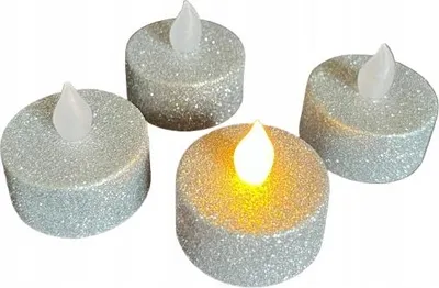 Obrázek produktu pro Tealight warmers, red glitter