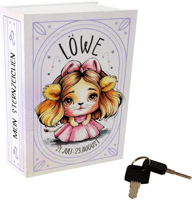 Produktbild von Mein Sternzeichen Booksafe - Löwe
